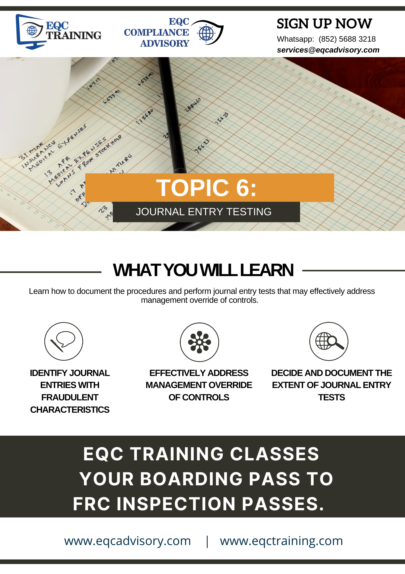 Topic 06 - Journal Entry Testing