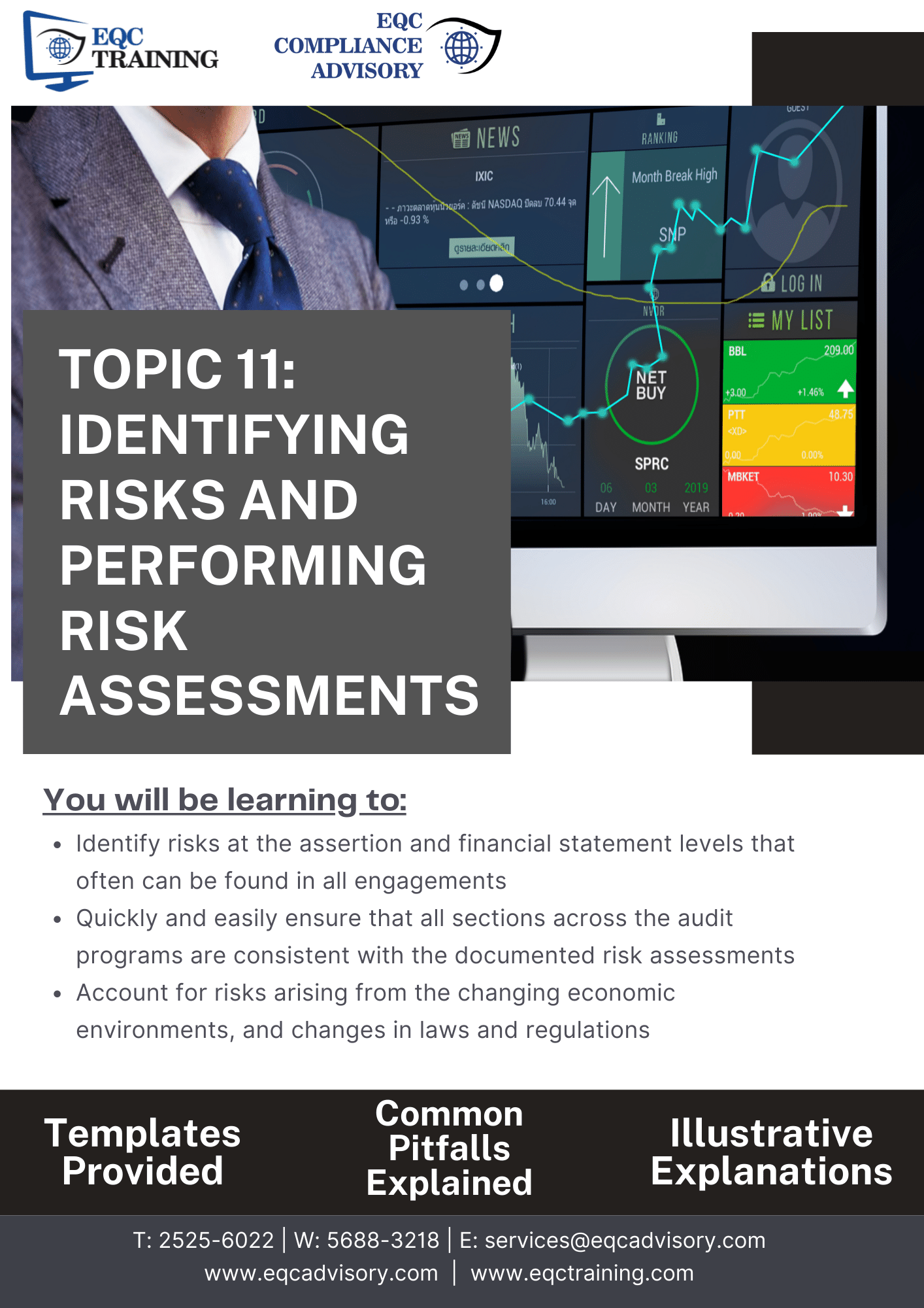 Topic 11 -  Identifying Risks and Performing Risk Assessments