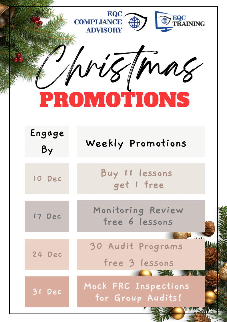 Christmas weekly promotion